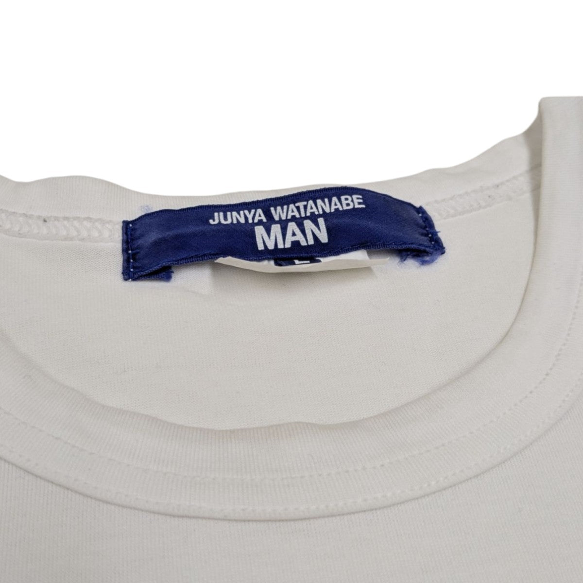 【JUNYA WATANABE】 ジュンヤワタナベ Tシャツ ホワイト 綿天竺Tシャツ JZ－T002 | JUNYA WATANABE (Women