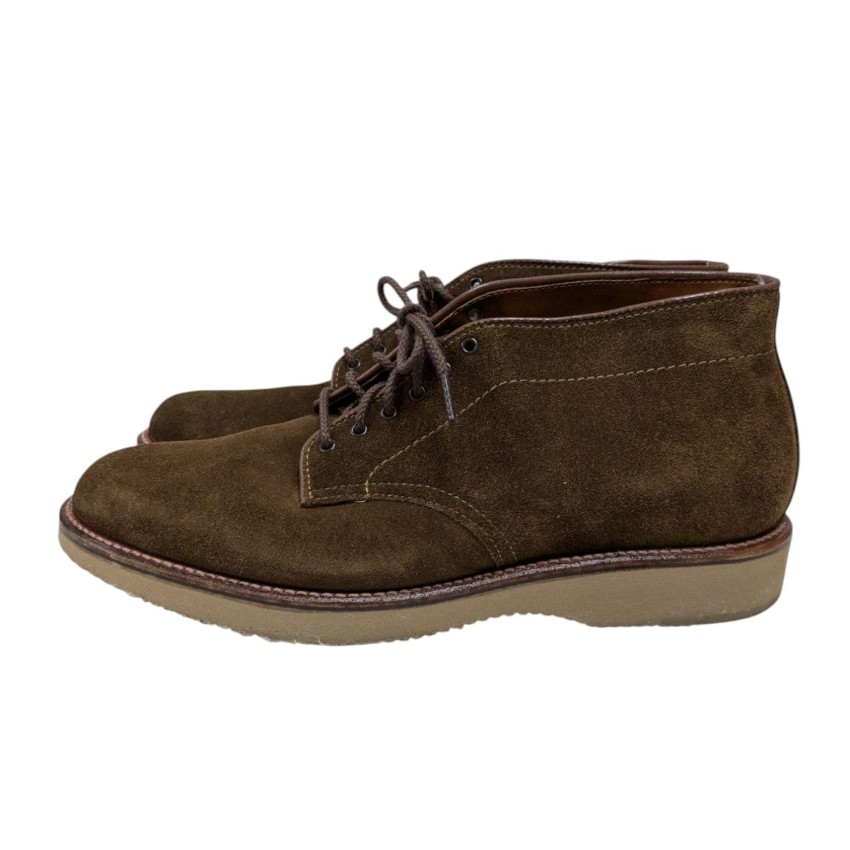ALDEN N1803 SNUFF SUEDE 6-EYE CHUKKA BOOTスウェードブーツ 古着・中古-3枚目のアイテム画像