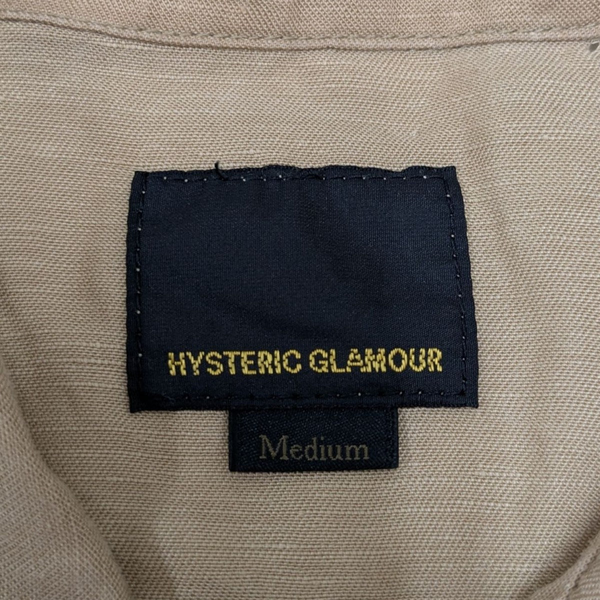 Hysteric Glamour(ヒステリックグラマー) フィールド アップリケ 半袖