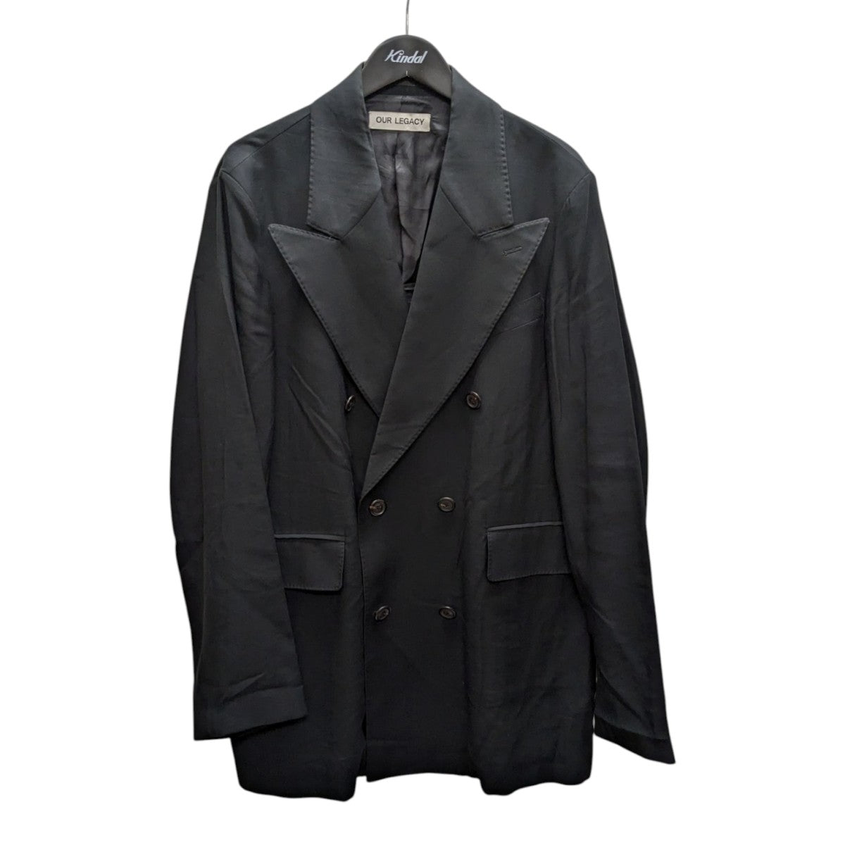 OUR LEGACY(アワーレガシー) SHARP DB BLAZER Black Experienced