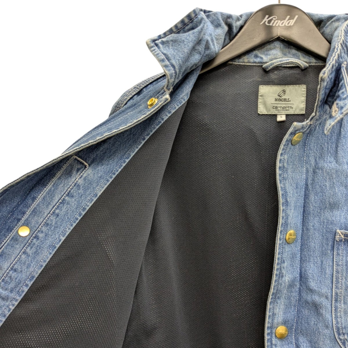 カーハート　WIP　デニムチョアコート　Mサイズ 楽天市場】【中古】CARHARTT WIP×Invinsible 24AW／ Denim Chore