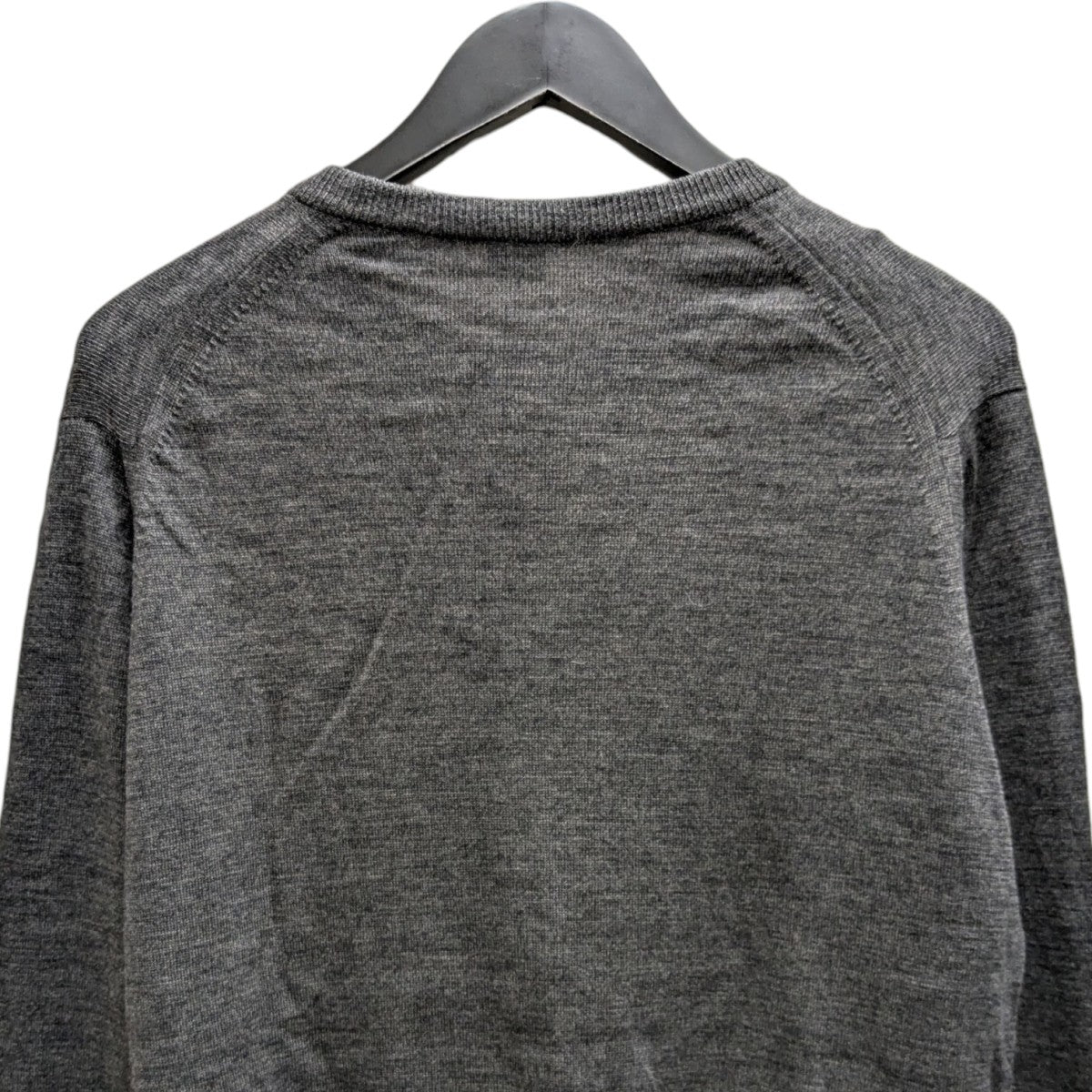 JOHN SMEDLEY(ジョンスメドレー) クルーネックカーディガン グレー