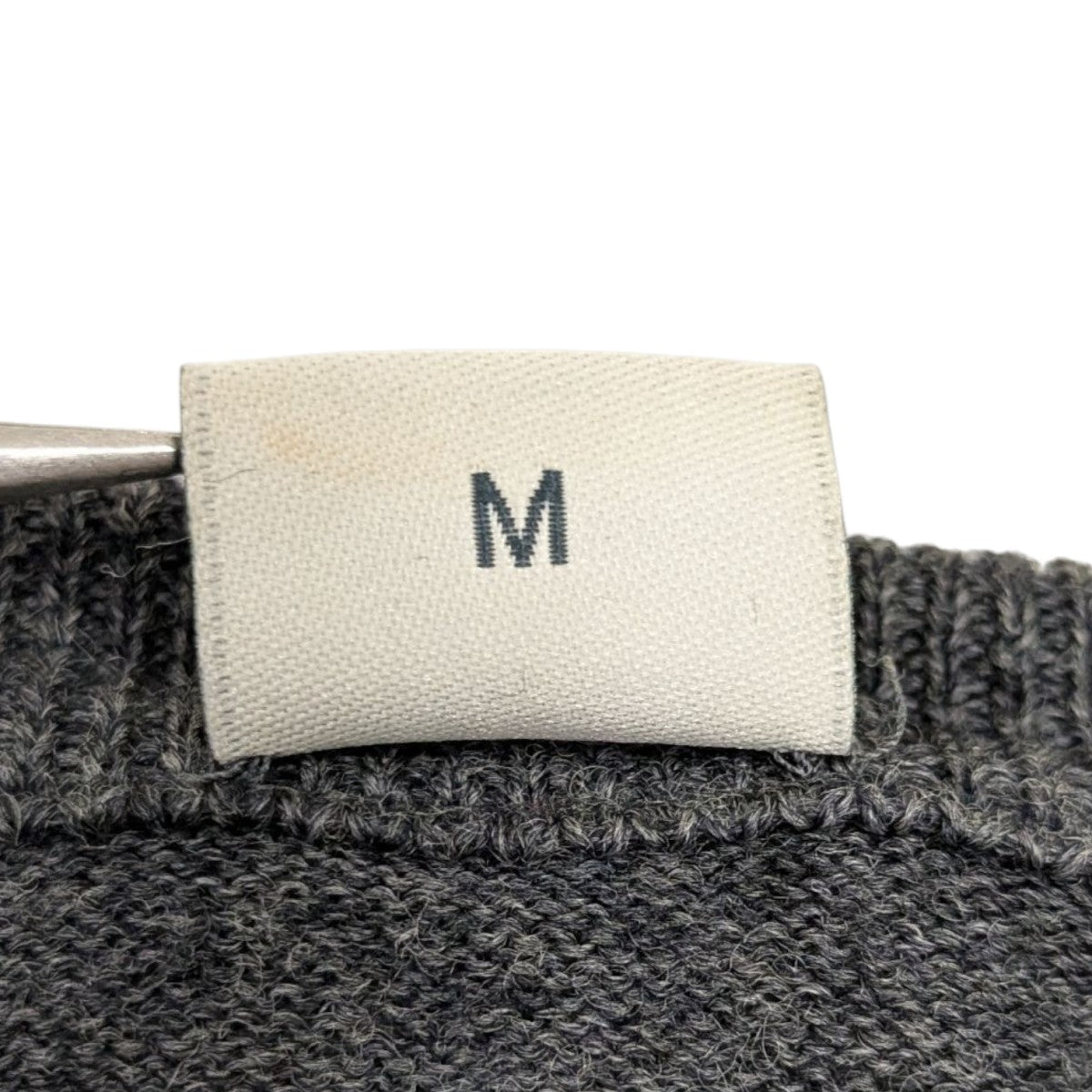 JOHN SMEDLEY(ジョンスメドレー) クルーネックカーディガン グレー