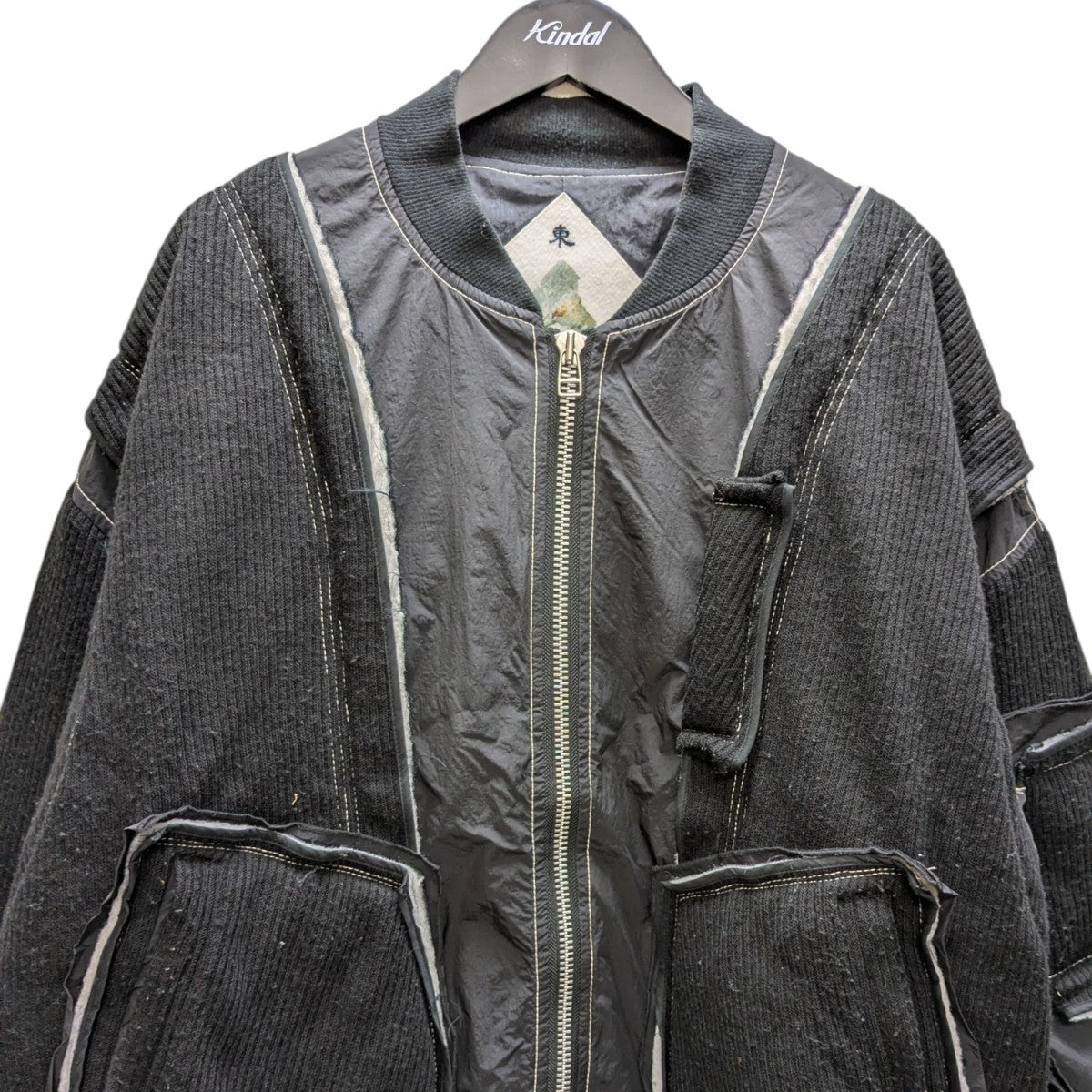 BALMUNG(バルムング) バインディングMA-1ジャケット ブラック サイズ