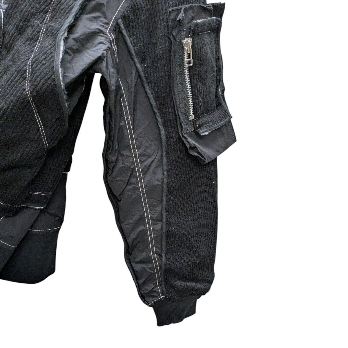 BALMUNG(バルムング) バインディングMA-1ジャケット ブラック サイズ