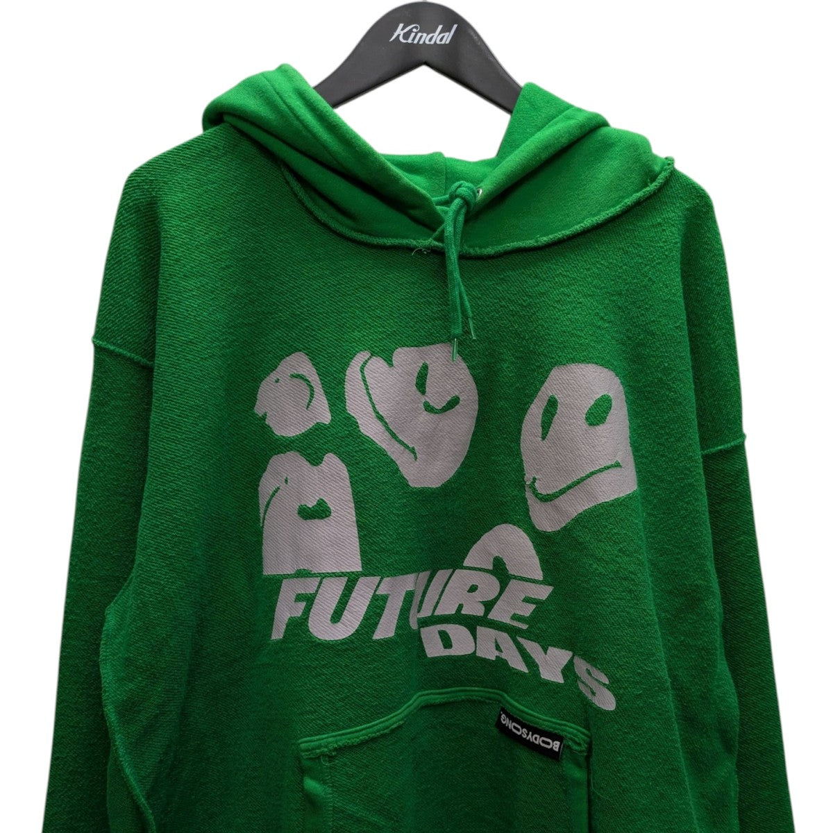 インサイドアウトプルオーバーパーカー