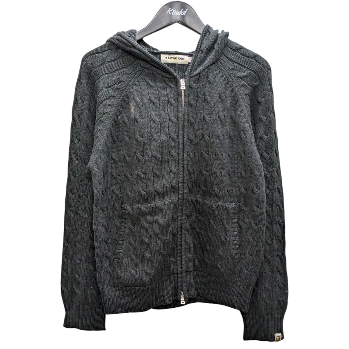 A BATHING APE ニットパーカー AAPE BY *A BATHING APE® AAPENOW Moonface ニットパーカー