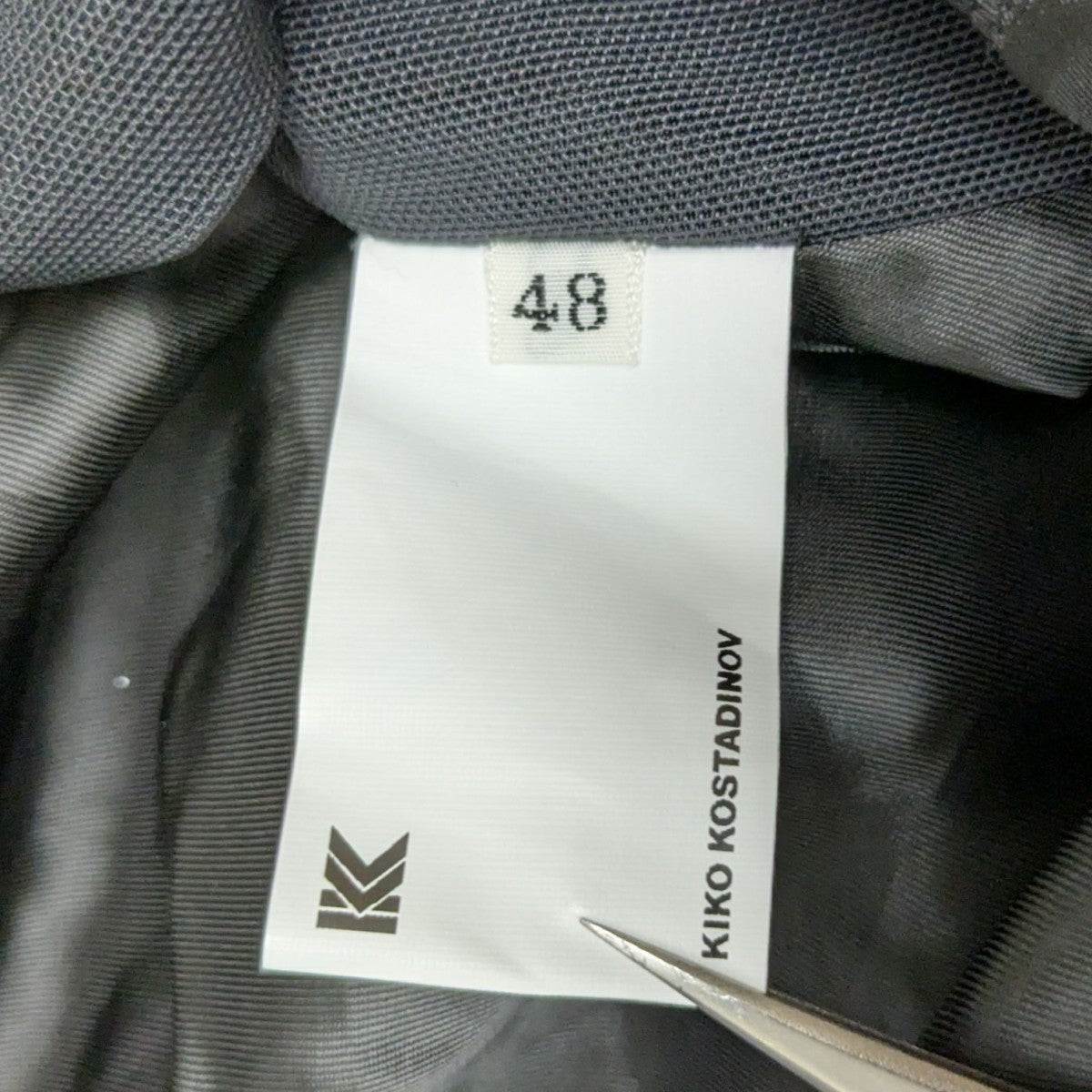 Kiko Kostadinov×LORO PIANA KK LP COATフーデッドコート ブラック