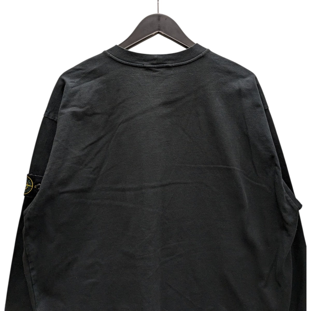 ストーンアイランド　ロンT 771563750 黒　Lサイズ STONE ISLAND ストーンアイランド クルーネックカットソー 63750