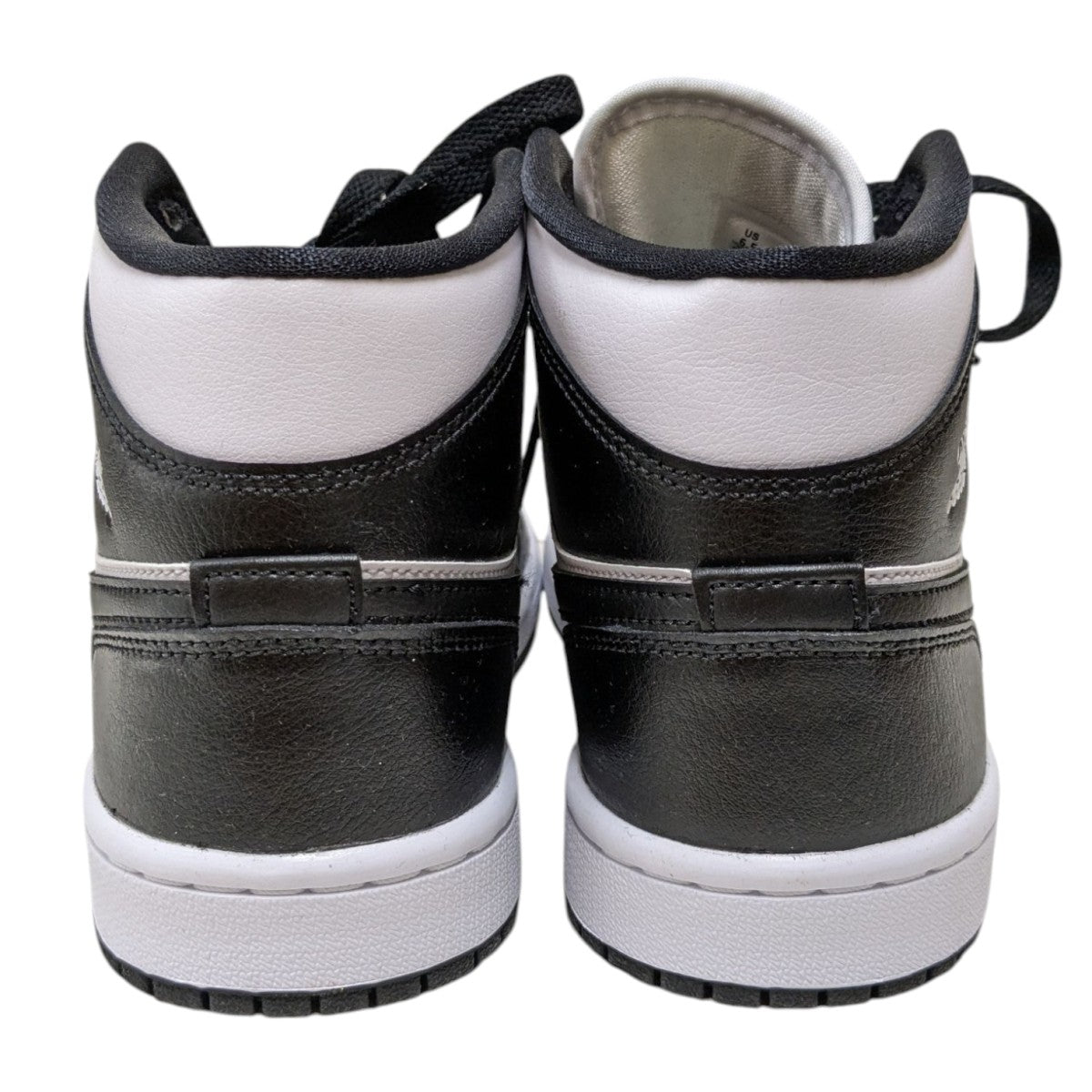 NIKE(ナイキ) Women's Air Jordan 1 Mid Black Whiteハイカット