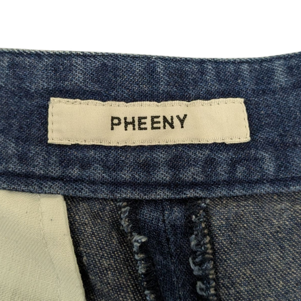 PHEENY デニムスラックスパンツPS24-PT04 古着・中古-6枚目のアイテム画像