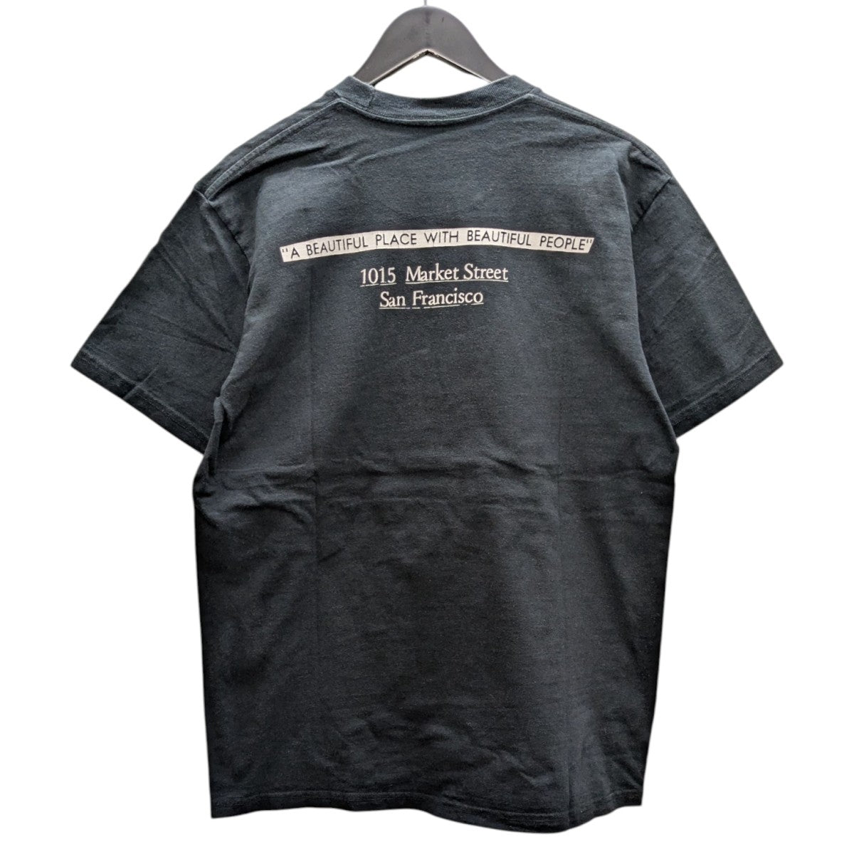 Supreme Tシャツ XL BLACK シュプリーム Trademark Supreme(シュプリーム) 19AWSan Francisco Box Logo Teeボックス