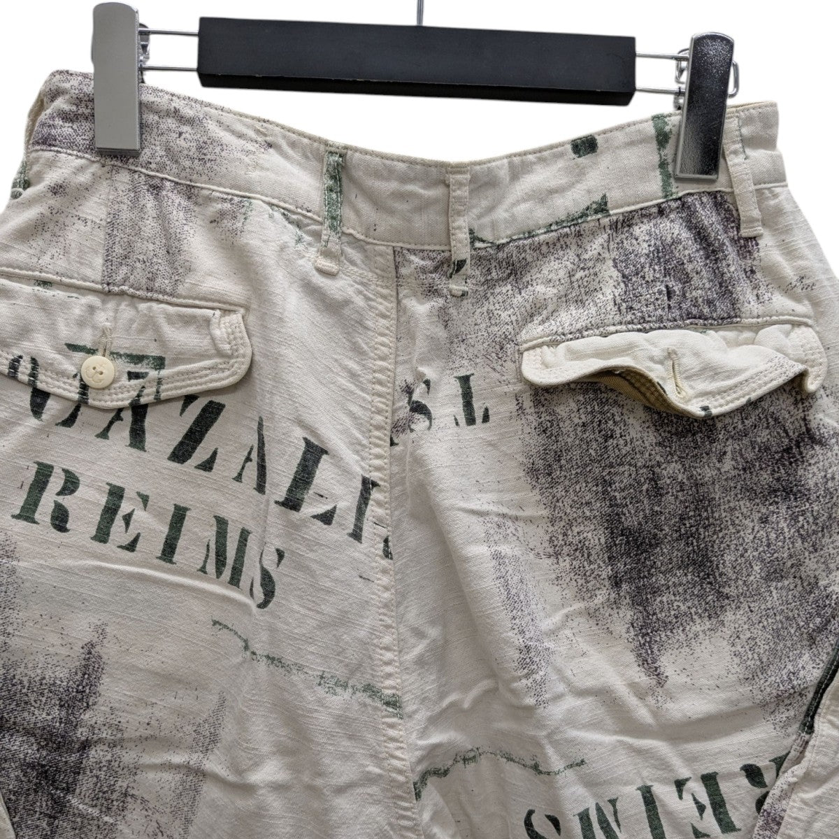 KAPITAL ペイントショートパンツ 古着・中古-4枚目のアイテム画像