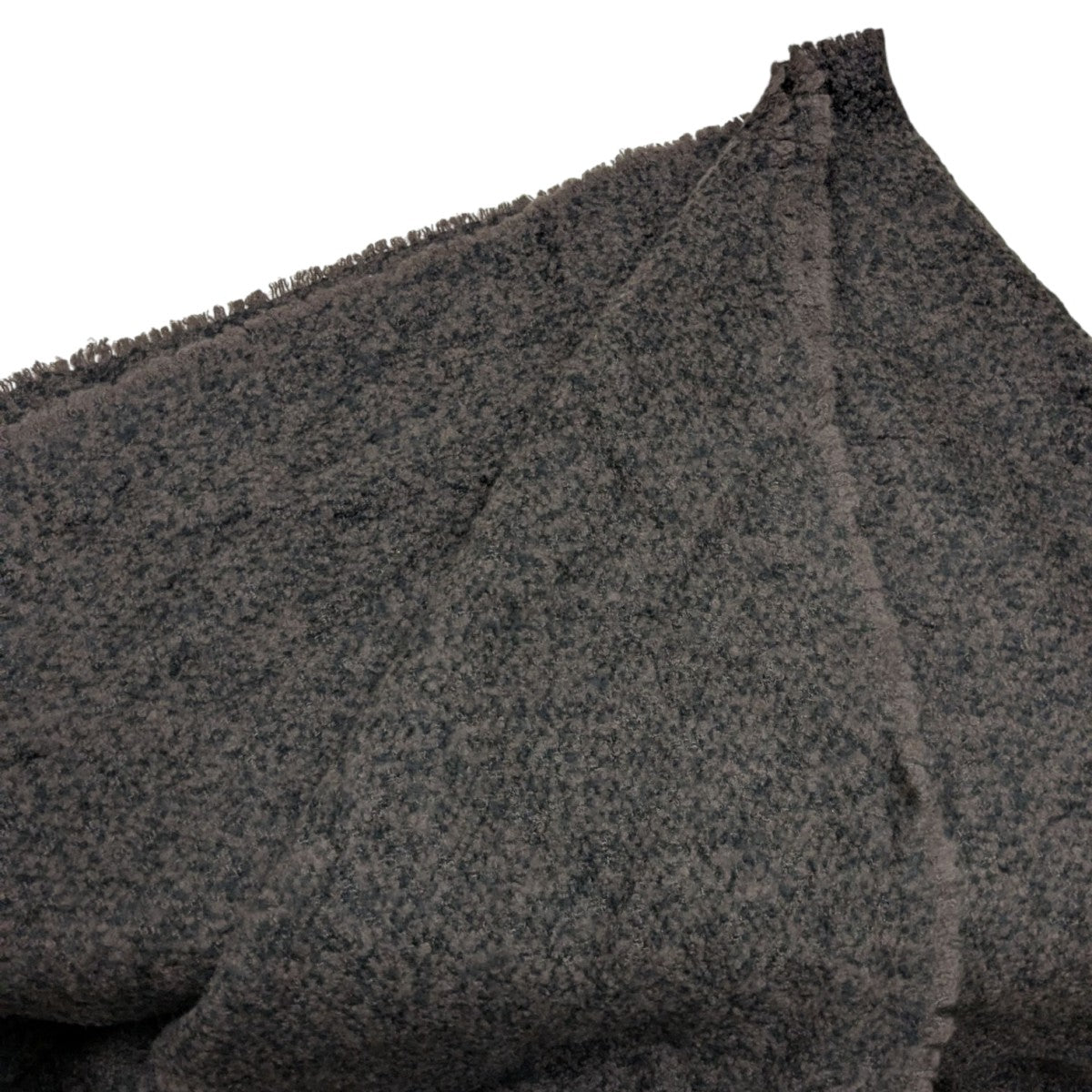 RICK OWENS(リックオウエンス) ウールストール RU20F3464- ブラウン