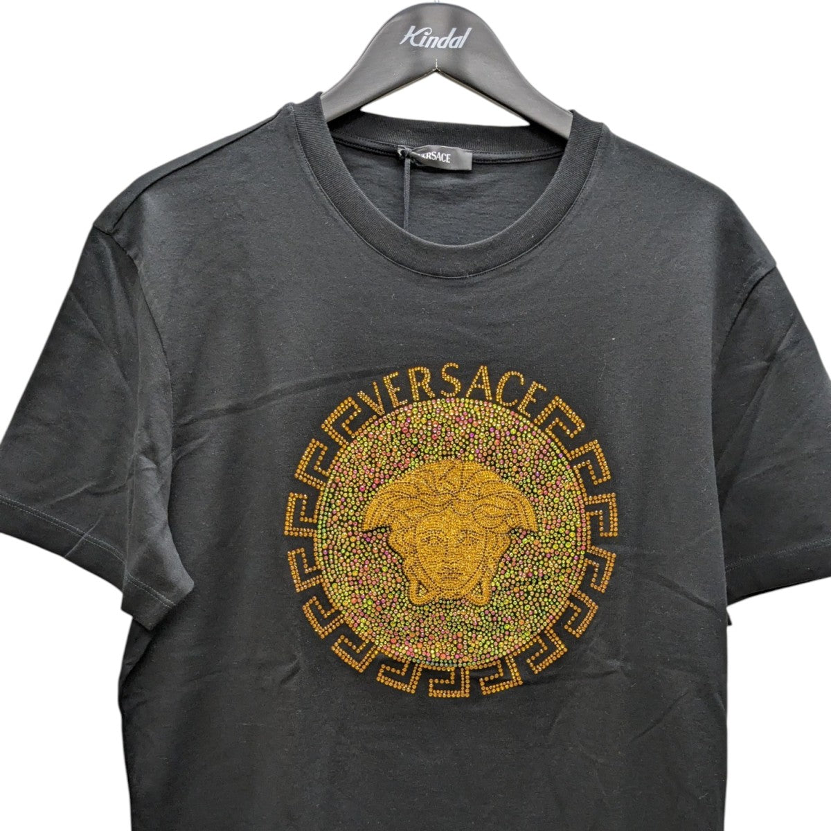 VERSACE ビジューメデユーサTシャツ 古着・中古-2枚目のアイテム画像