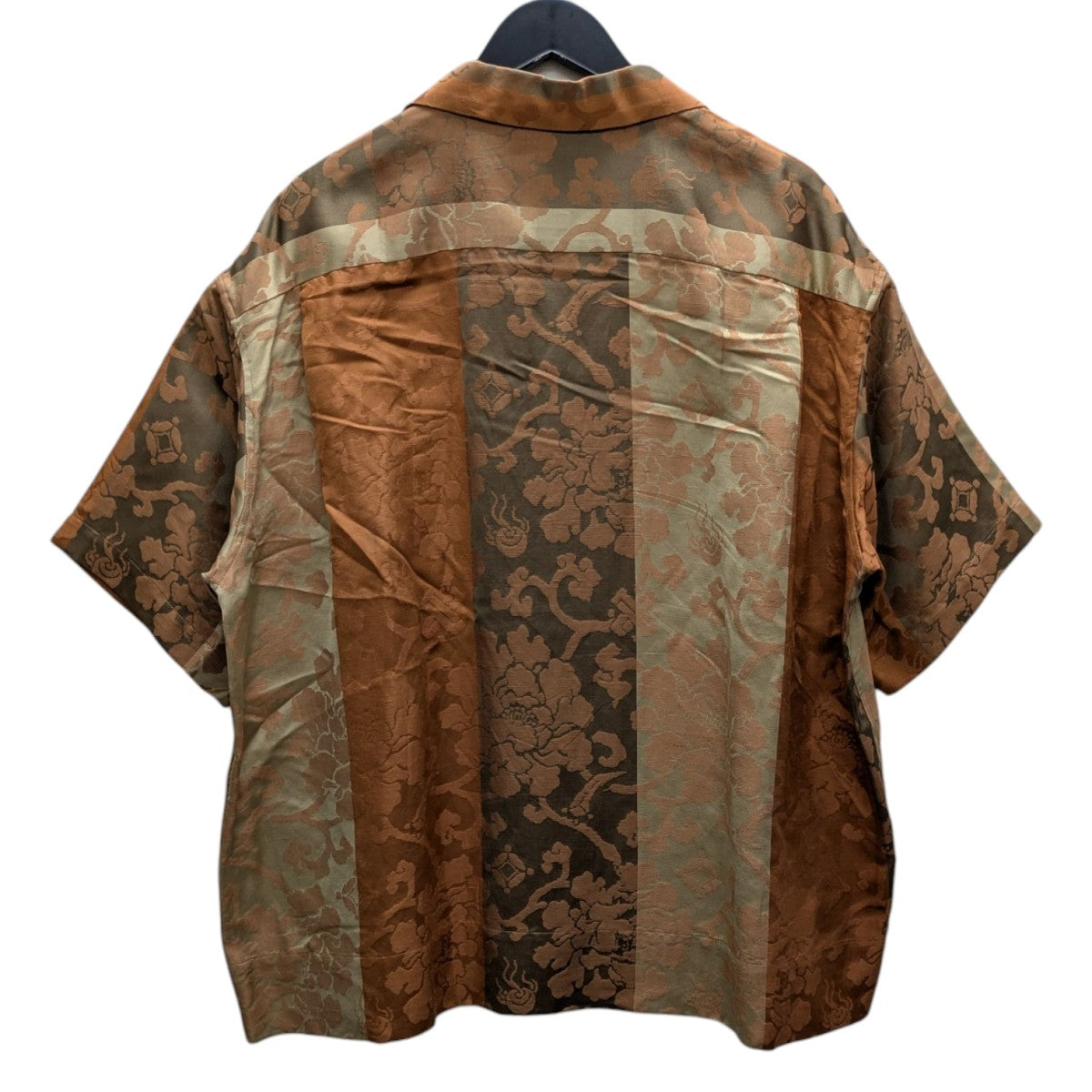 COPA SHIRT S S JACQUARD (SILK) 半袖シャツ