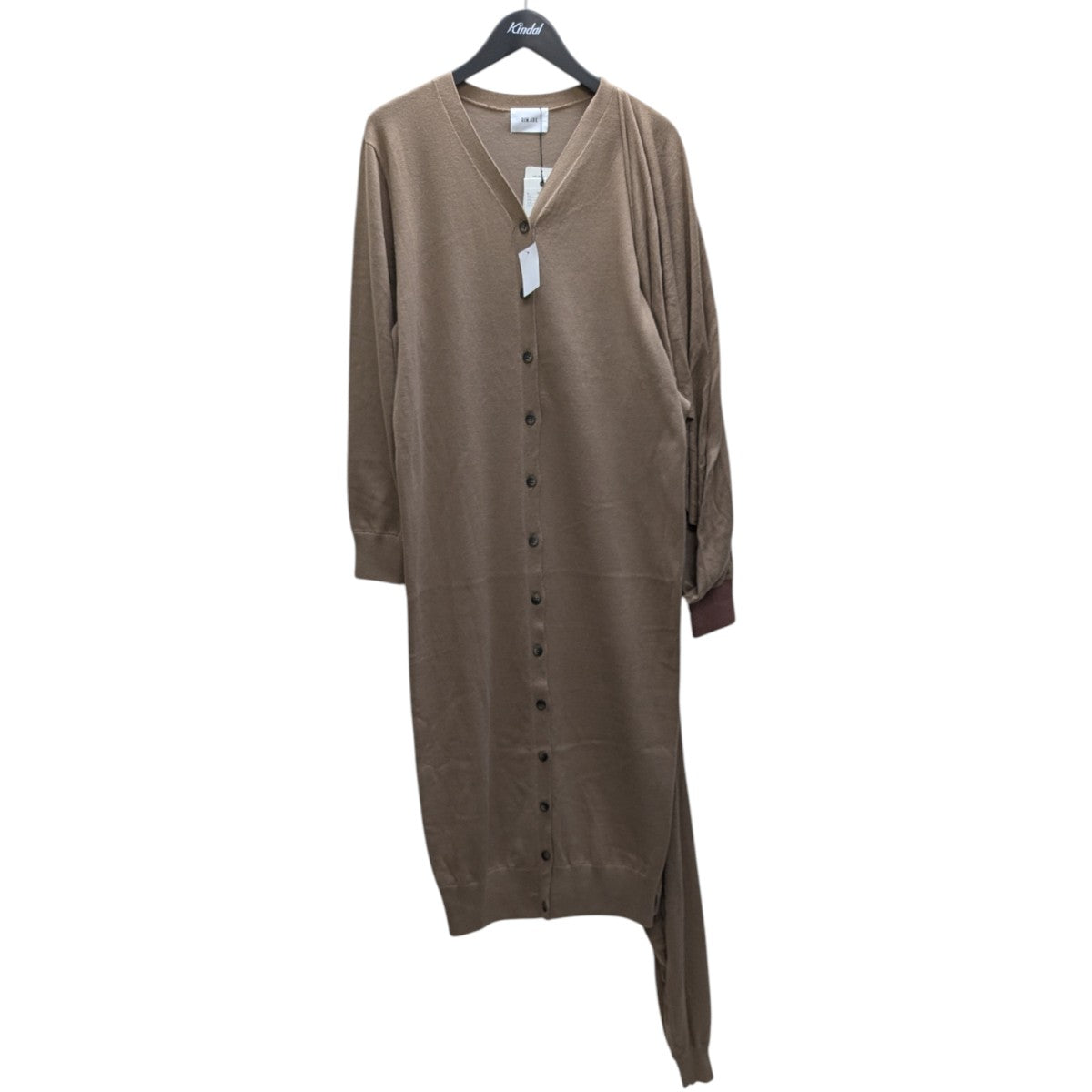 RIM．ARK Cross arrange long knit OP ニットワンピース 古着・中古-1枚目のアイテム画像