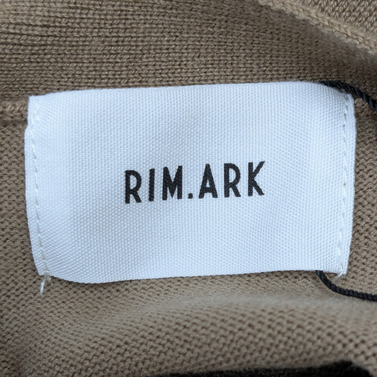 RIM．ARK Cross arrange long knit OP ニットワンピース 古着・中古-8枚目のアイテム画像