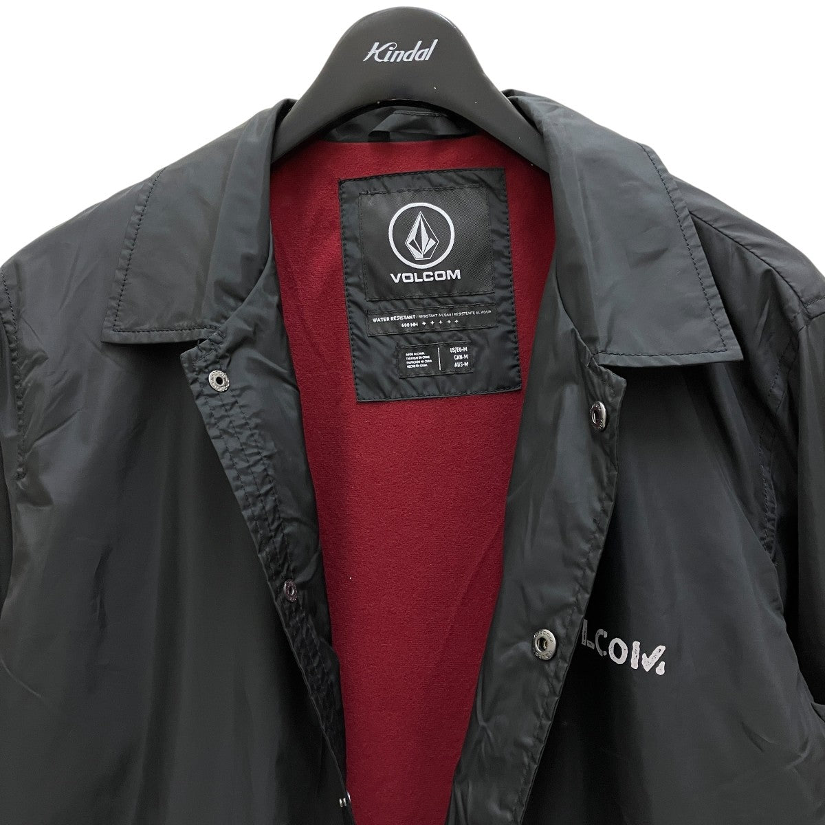 VOLCOM(ボルコム) コーチジャケット ブラック サイズ M｜【公式