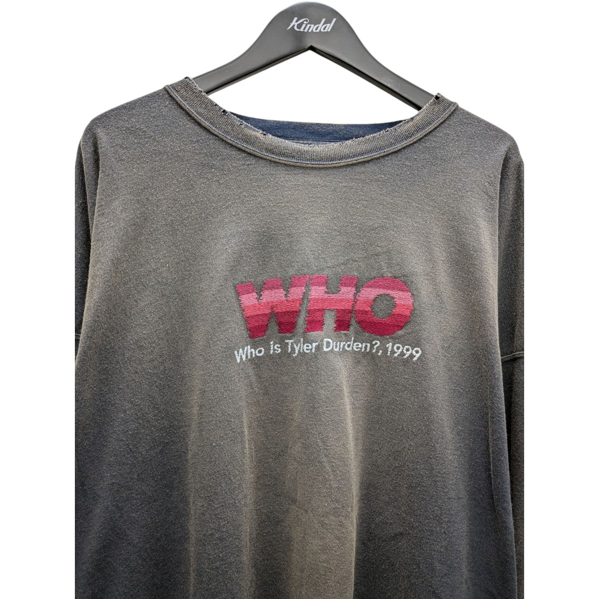 WHO vintage theme teeロングスリーブカットソー24AW C-16