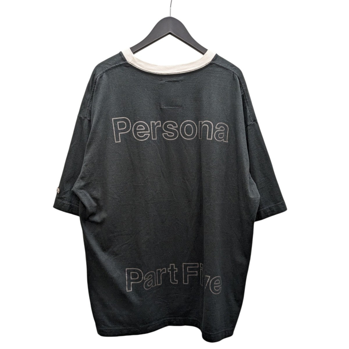 Maison MIHARA YASUHIRO Duck Printed Ringer T-shirtダック TシャツJ14TS781 古着・中古-4枚目のアイテム画像