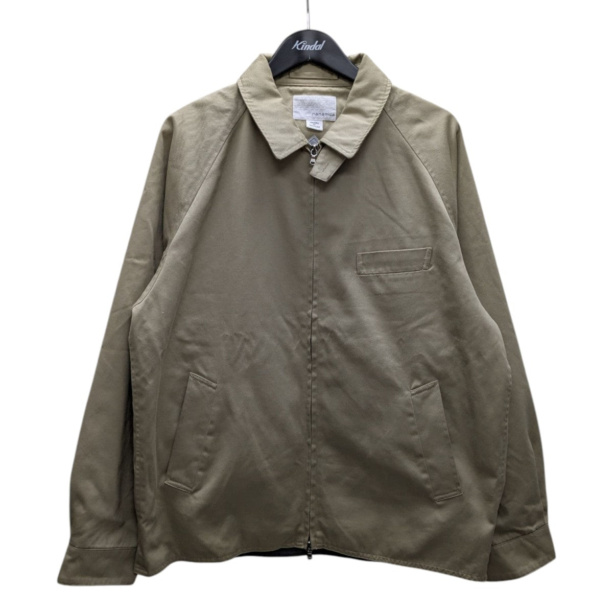 nanamica(ナナミカ) GORE-TEX INFINIUM Chino Crew Jacketジップ