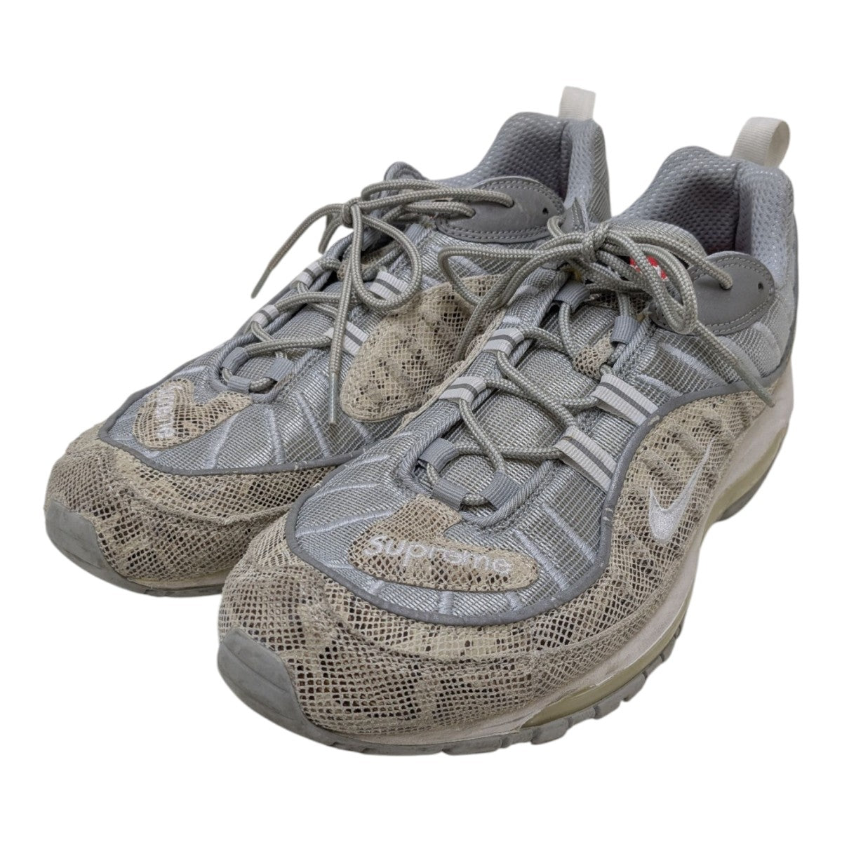 NIKE×Supreme Air Max 98 Snakeskinローカットスニーカー844694