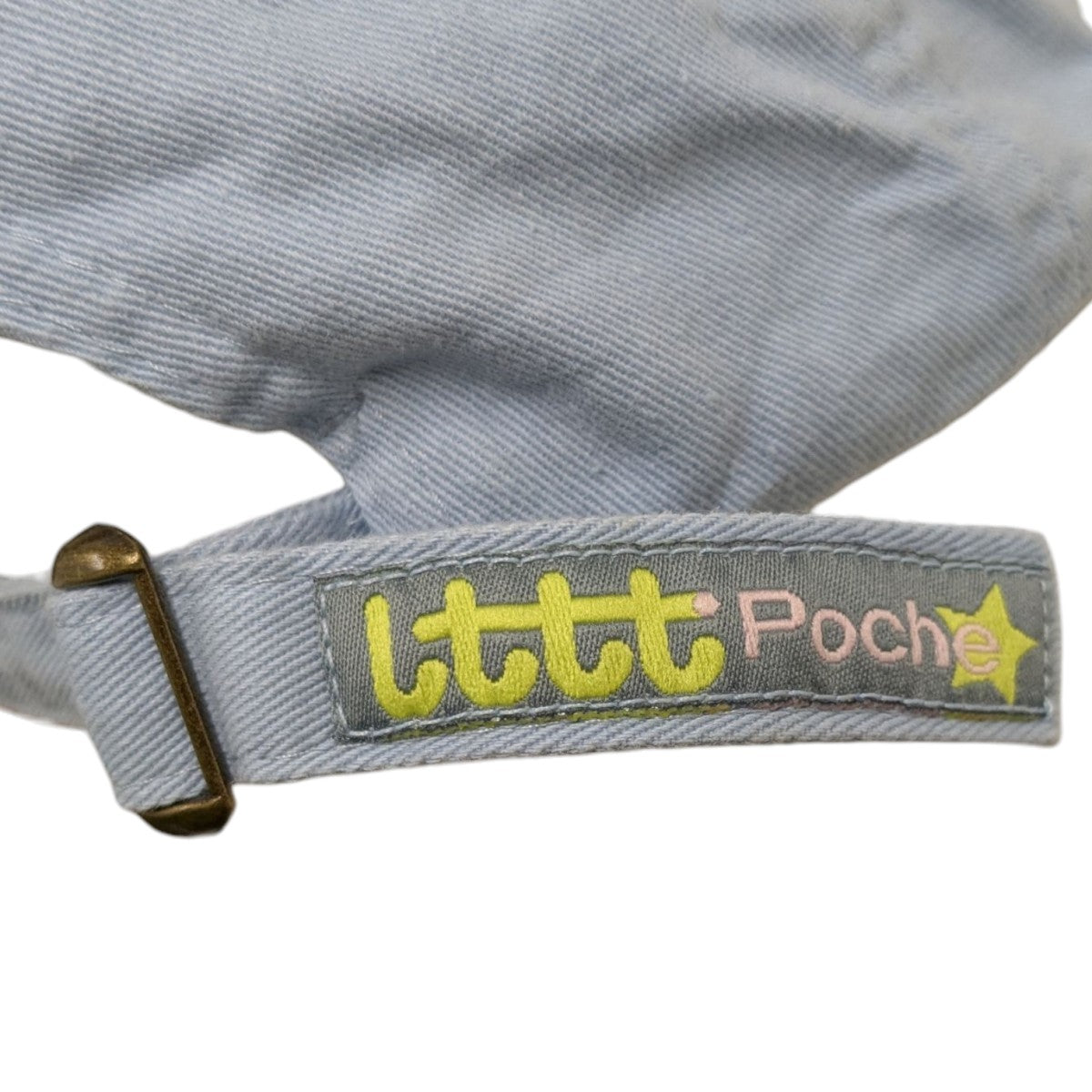 LTTT hyukohリトル東京卓球 キャップ　小東京卓球　ブルー LTTT HYUKOH 小東京卓球キャップ 缶バッジ付き ブラック×水色
