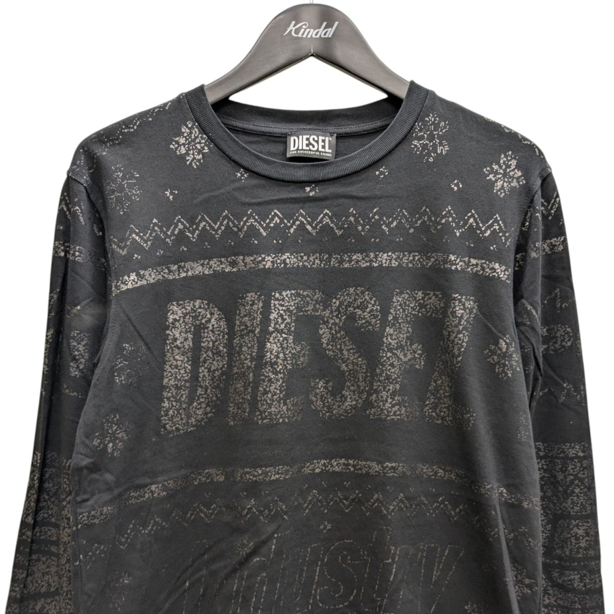 DIESEL T-JUST-LS-CX11 ロングスリーブTシャツ 古着・中古-2枚目のアイテム画像