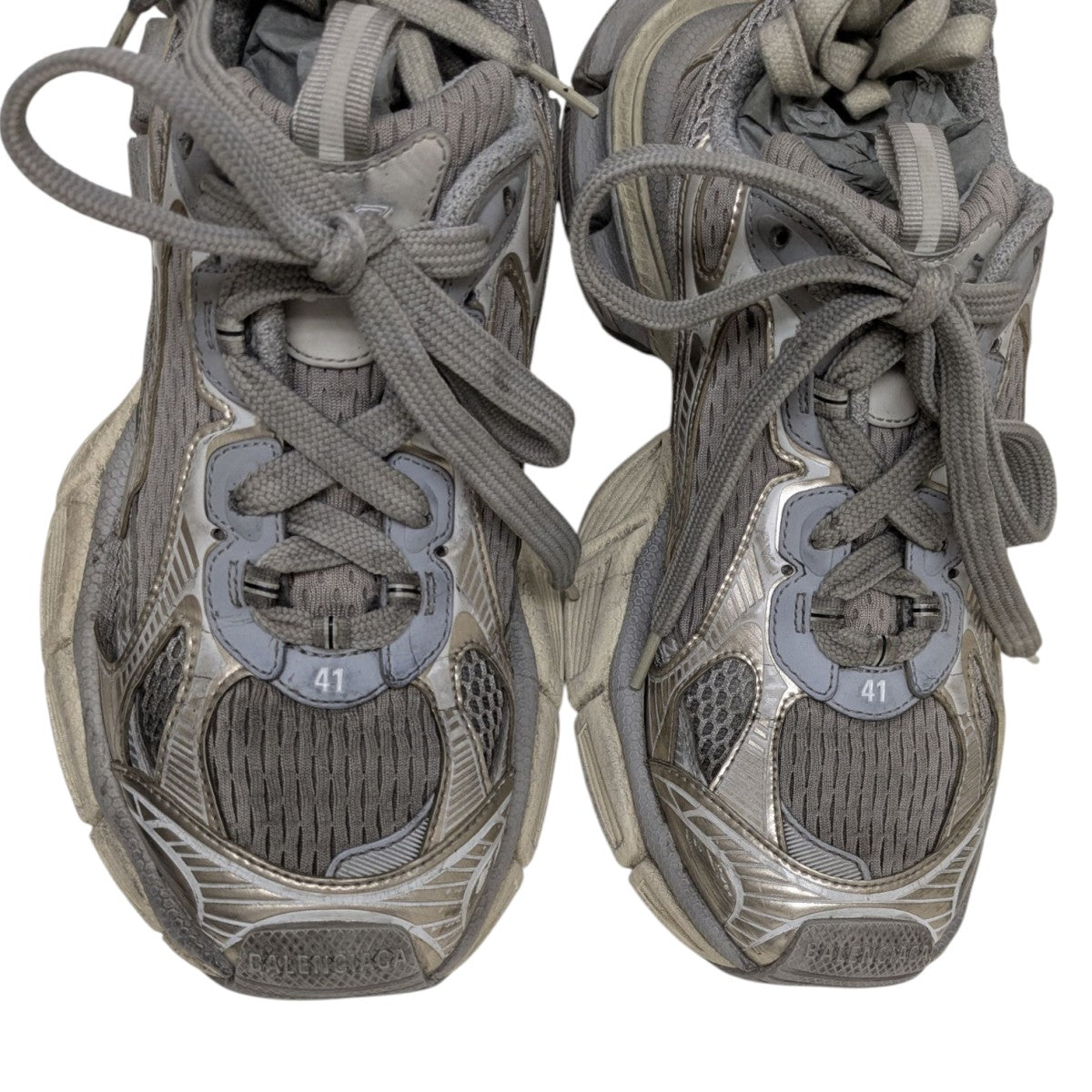 正規店買付【BALENCIAGA】3XL スニーカー グレー/フクシア Men's 3xl Sneaker in Grey | Balenciaga US