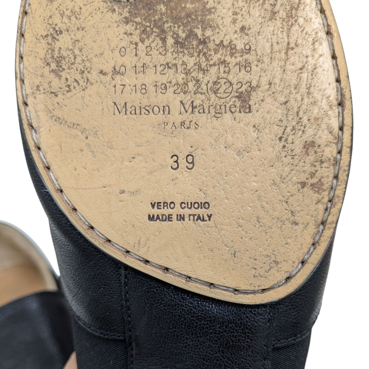 未使用☆メゾンマルジェラ☆サイドゴアタビバブーシュ☆スリッポン☆サイズ41☆足袋 Maison Margiela(メゾンマルジェラ) サイドゴア足袋スリッポン