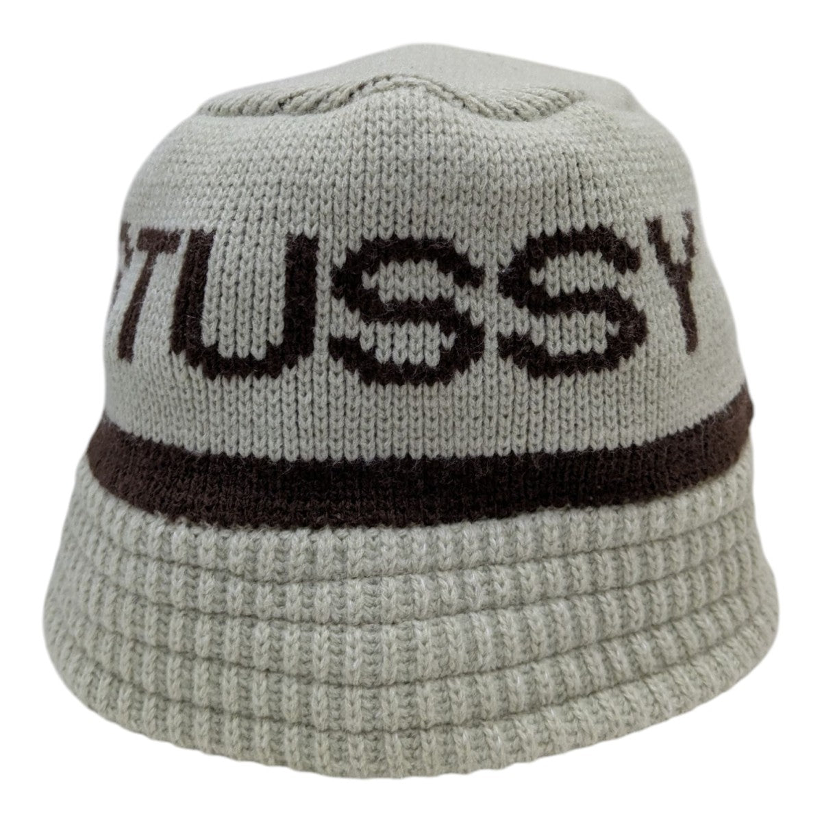 STUSSY CABLE KNIT BUCKET HAT バケットハットベージュ STUSSY ステューシー バケット ハット Cable Knit Bucket Hat