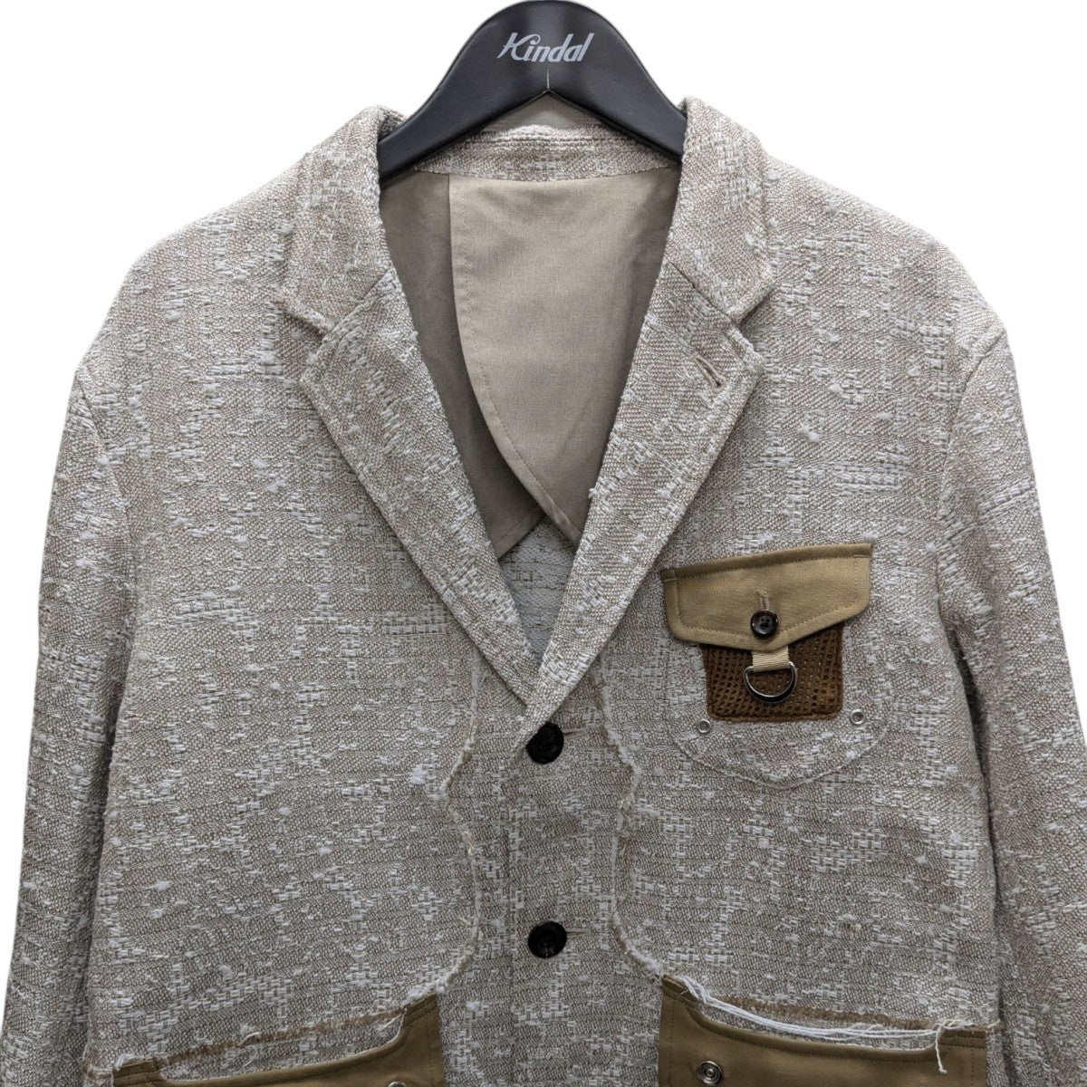 STEAF 25SSDEAD STOCK’S MYSELF JACKET テーラードジャケット 古着・中古-2枚目のアイテム画像