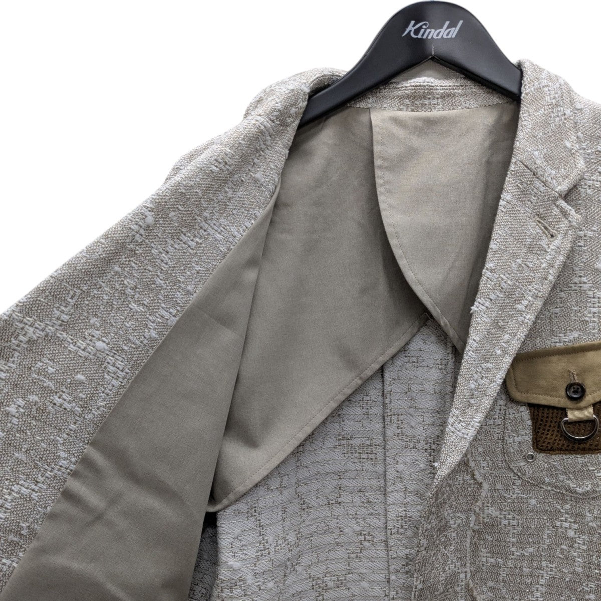 STEAF 25SSDEAD STOCK’S MYSELF JACKET テーラードジャケット 古着・中古-3枚目のアイテム画像