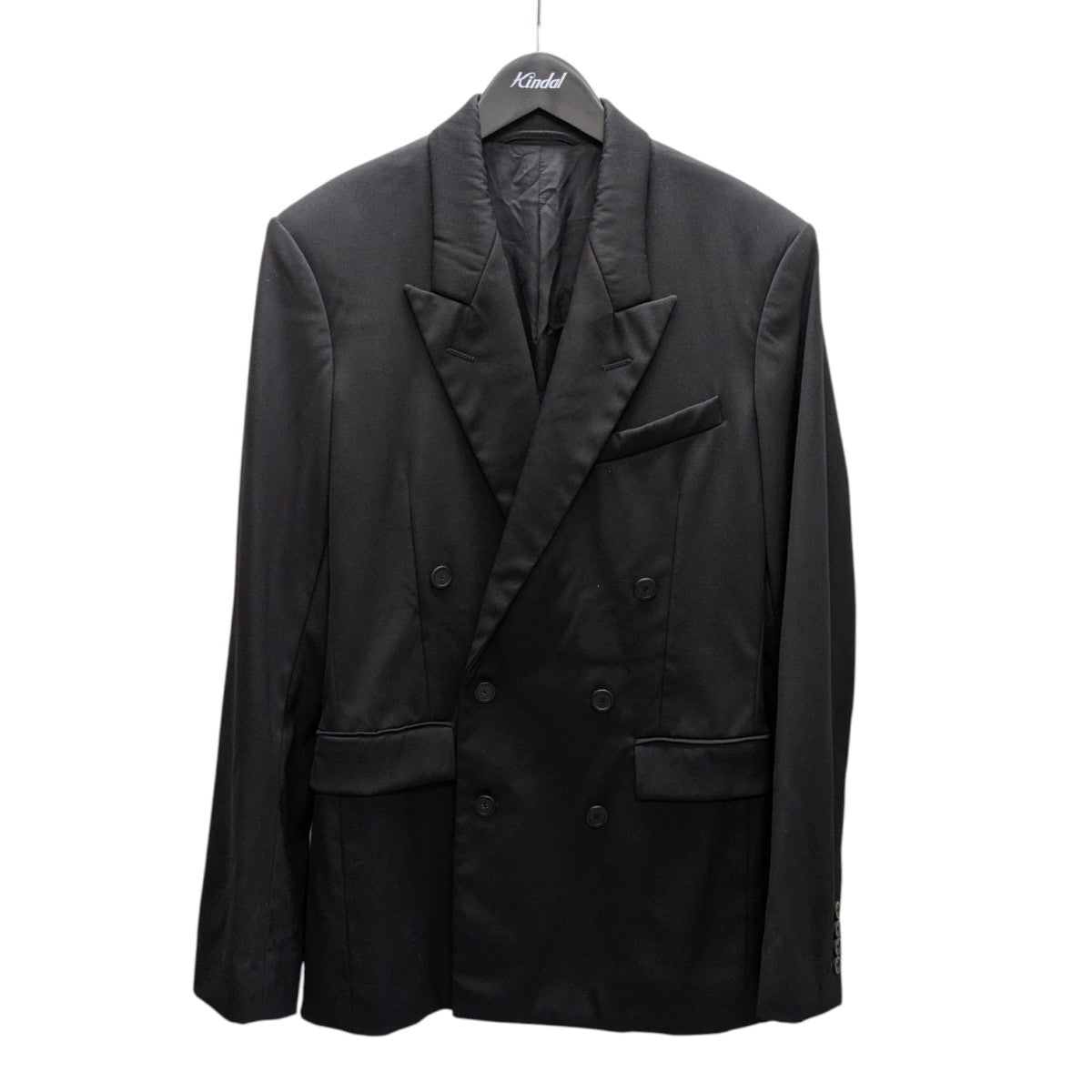 【関税込＆追跡】BALENCIAGA シングルブレスト長袖ブレザー BALENCIAGA(バレンシアガ) Suspended Shoulder Jacketテーラード