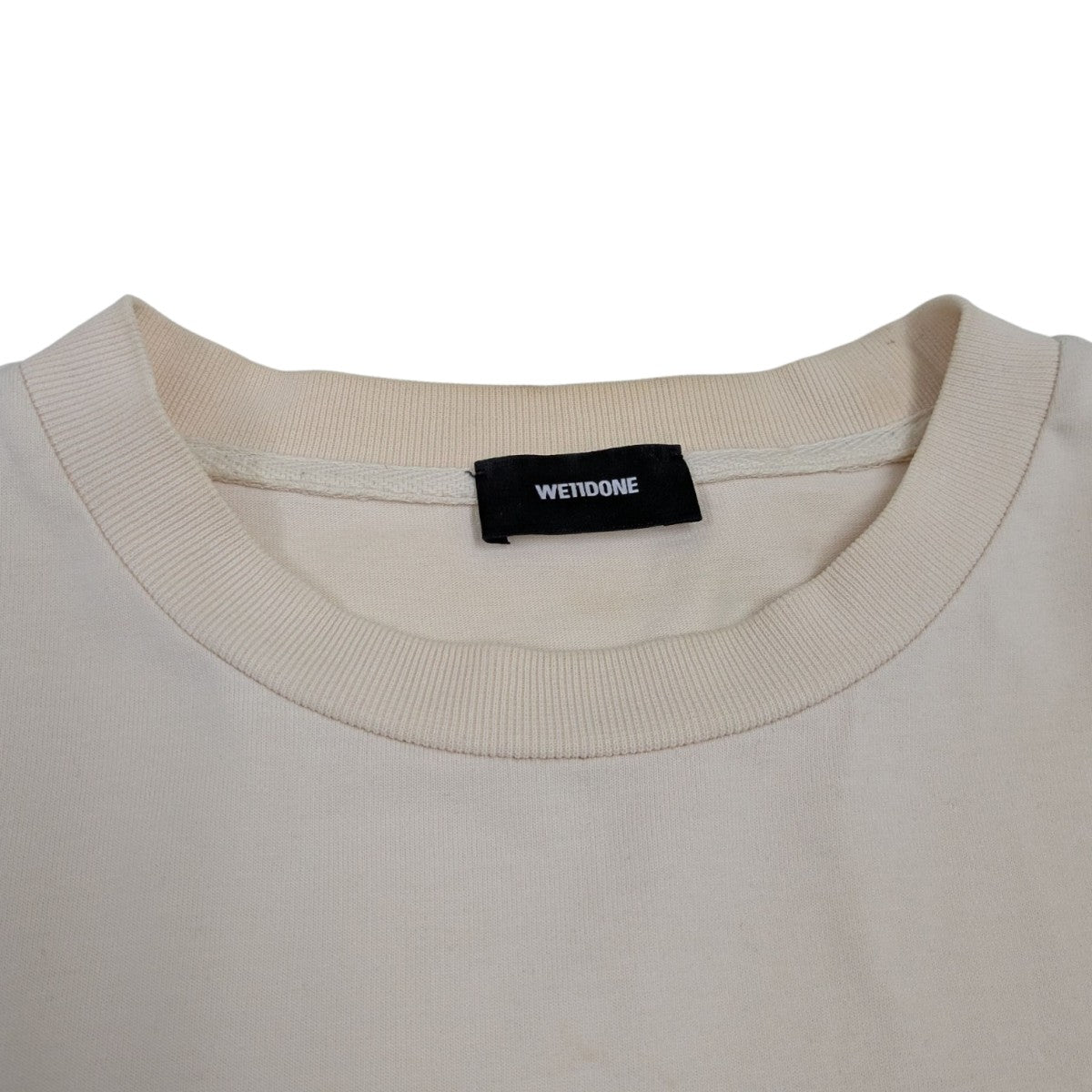 WE11DONE プリントTシャツWD-TT1-22-849-U-IV 古着・中古-4枚目のアイテム画像