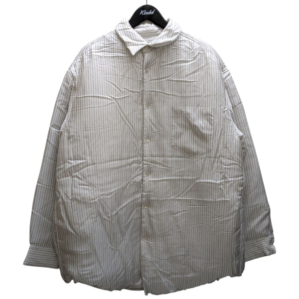 20ss Maison Margiela 10 ストライプノーカラージャケット 20ss Maison Margiela 10 ストライプノーカラージャケット 20ss Maison