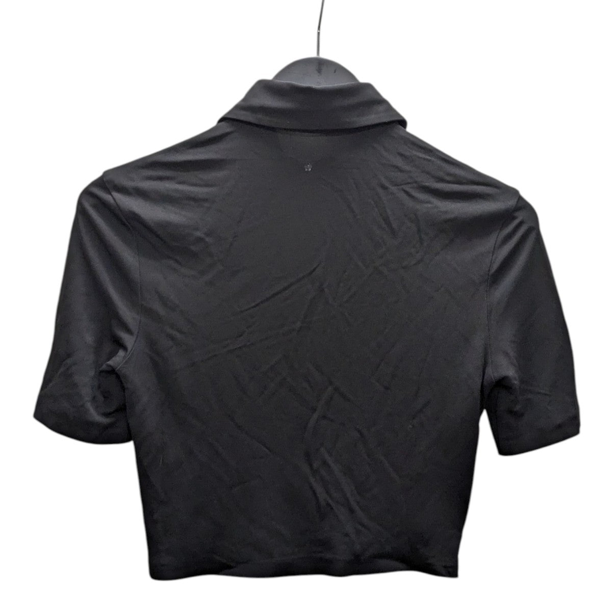 miumiu☆ロゴデザイン 半袖 ワンピース BLACK 40 Miu Miu logo-print short-sleeve Minidress | Black | FARFETCH
