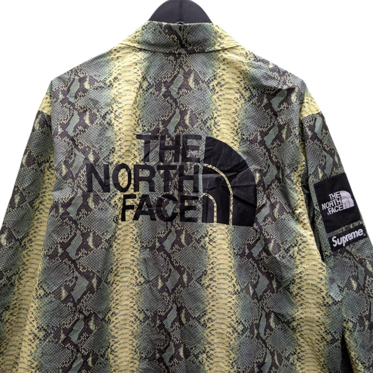 Supreme×THE NORTH FACE Snakeskin Taped Seam Coaches Jacket