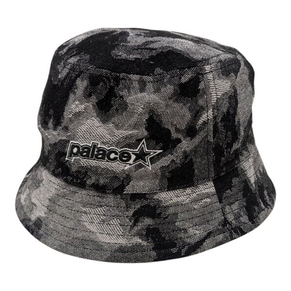 PALACE(パレス) P STAR BUCKET HAT BKバケットハット グレー サイズ S