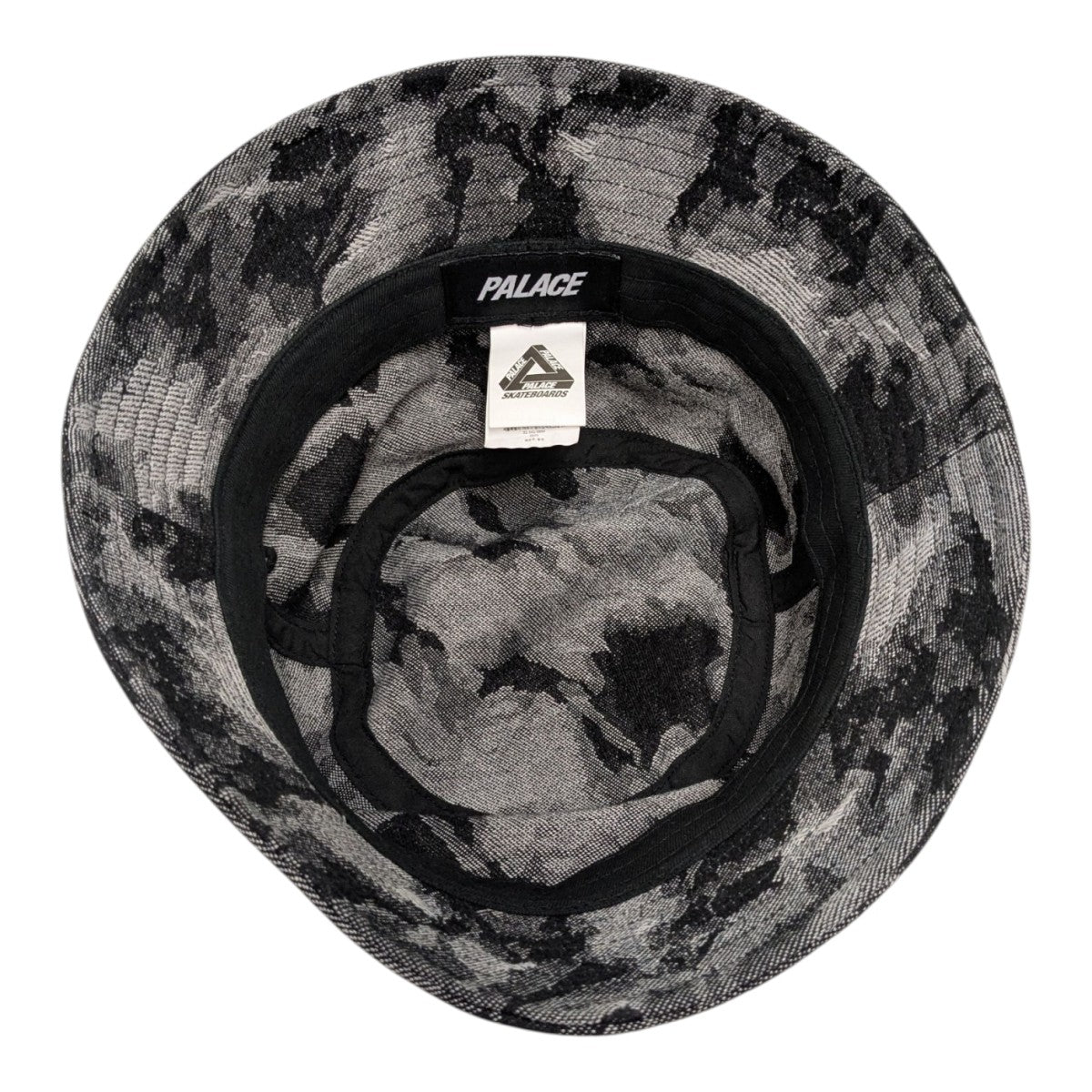 PALACE(パレス) P STAR BUCKET HAT BKバケットハット グレー