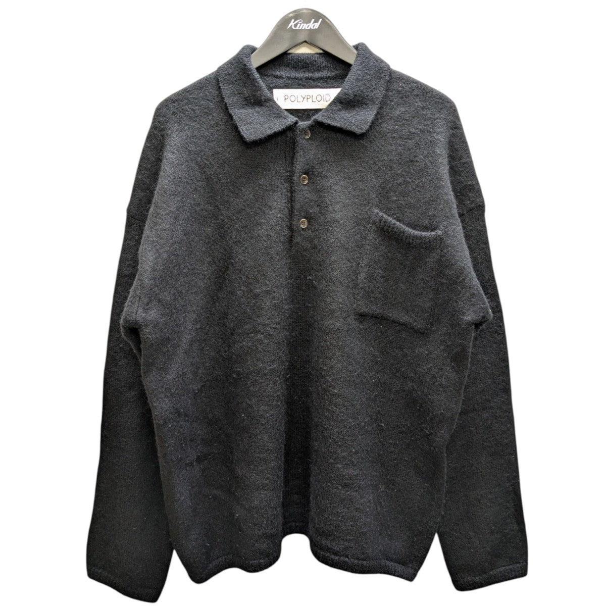 POLYPLOID(ポリプロイド) PULLOVER SHIRT C ポロニット 19FW-12-C