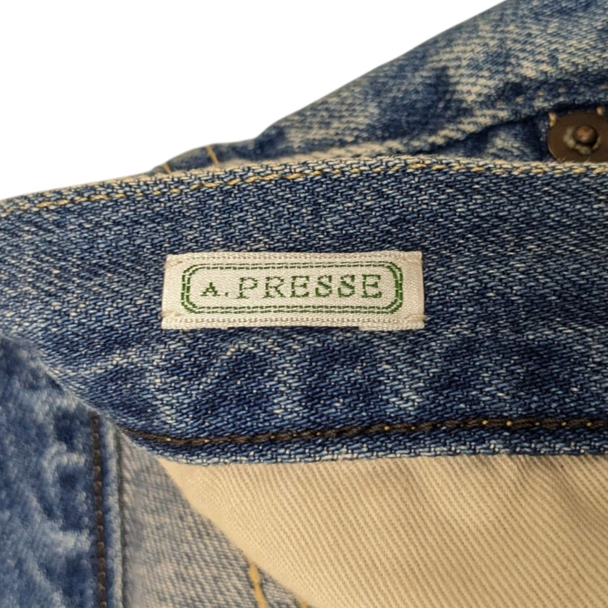 パンツ A.PRESSE N.2 A.PRESSE No.2 Washed Denim Pants [INDIGO] - Fresh Service