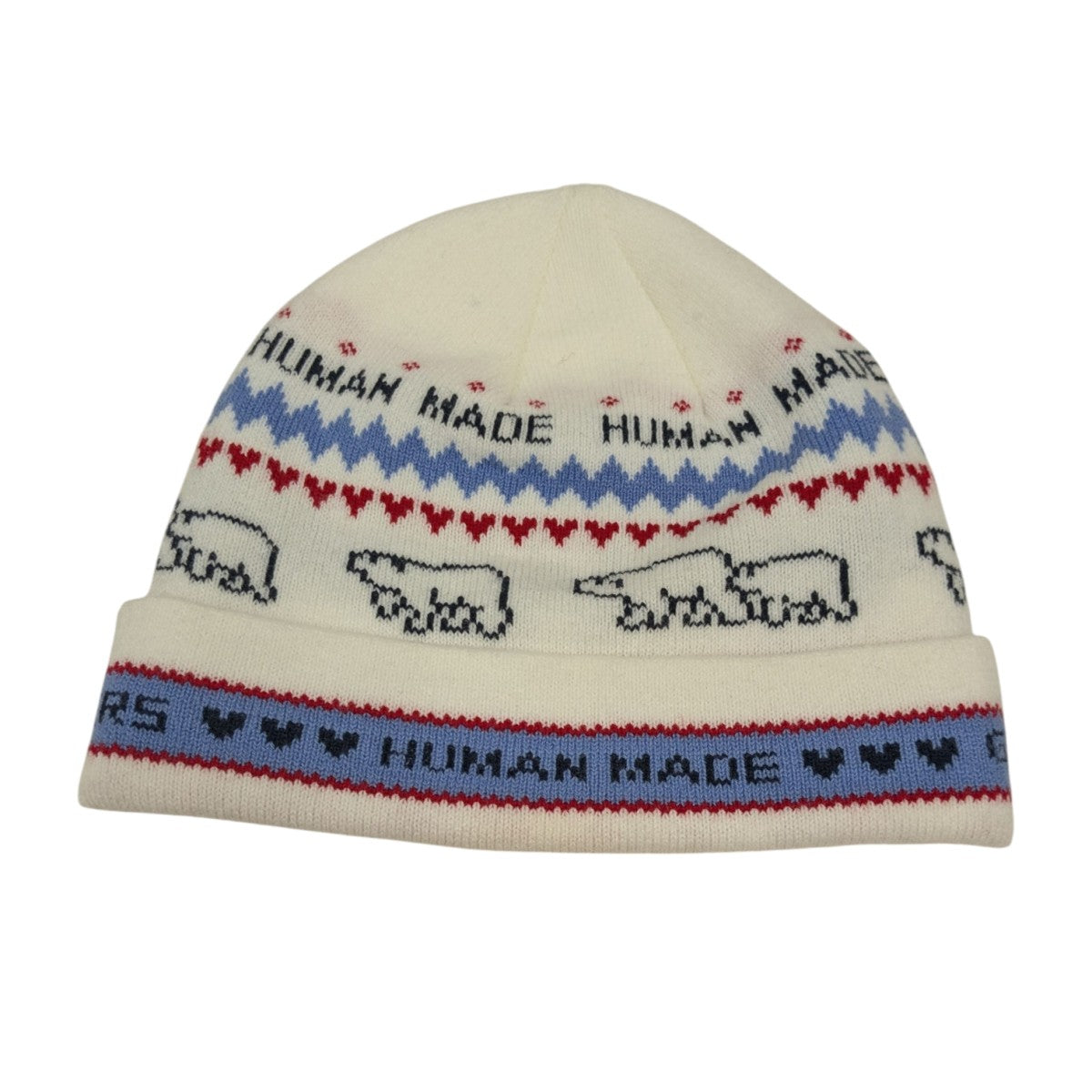 HUMAN MADE(ヒューマンメイド) JACQUARD BEANIEニットキャップ