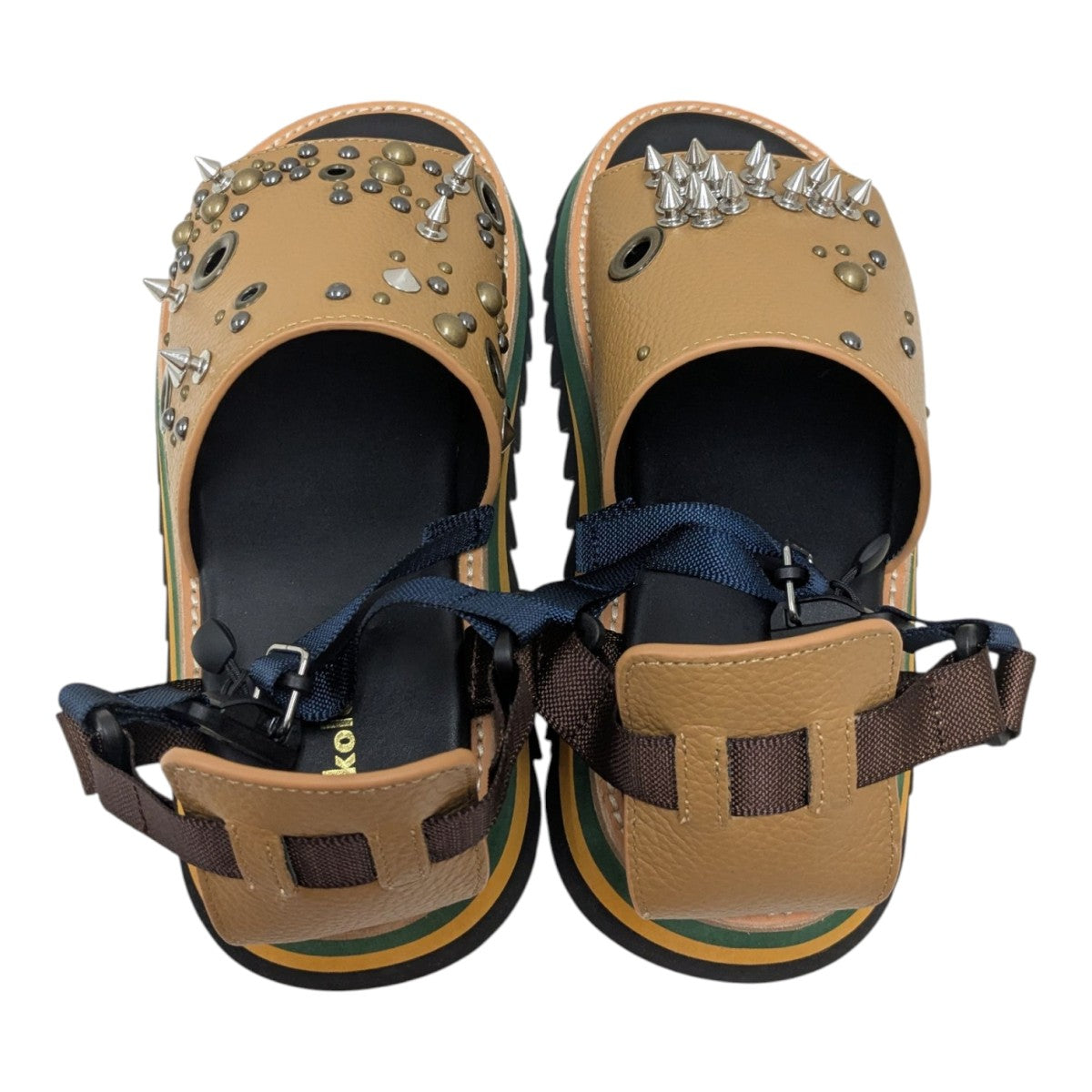 kolor 25SS サンダル KOLOR(カラー) 25SSレザーサンダル25SCL-A02502 25SCL-A02502 ブラウン