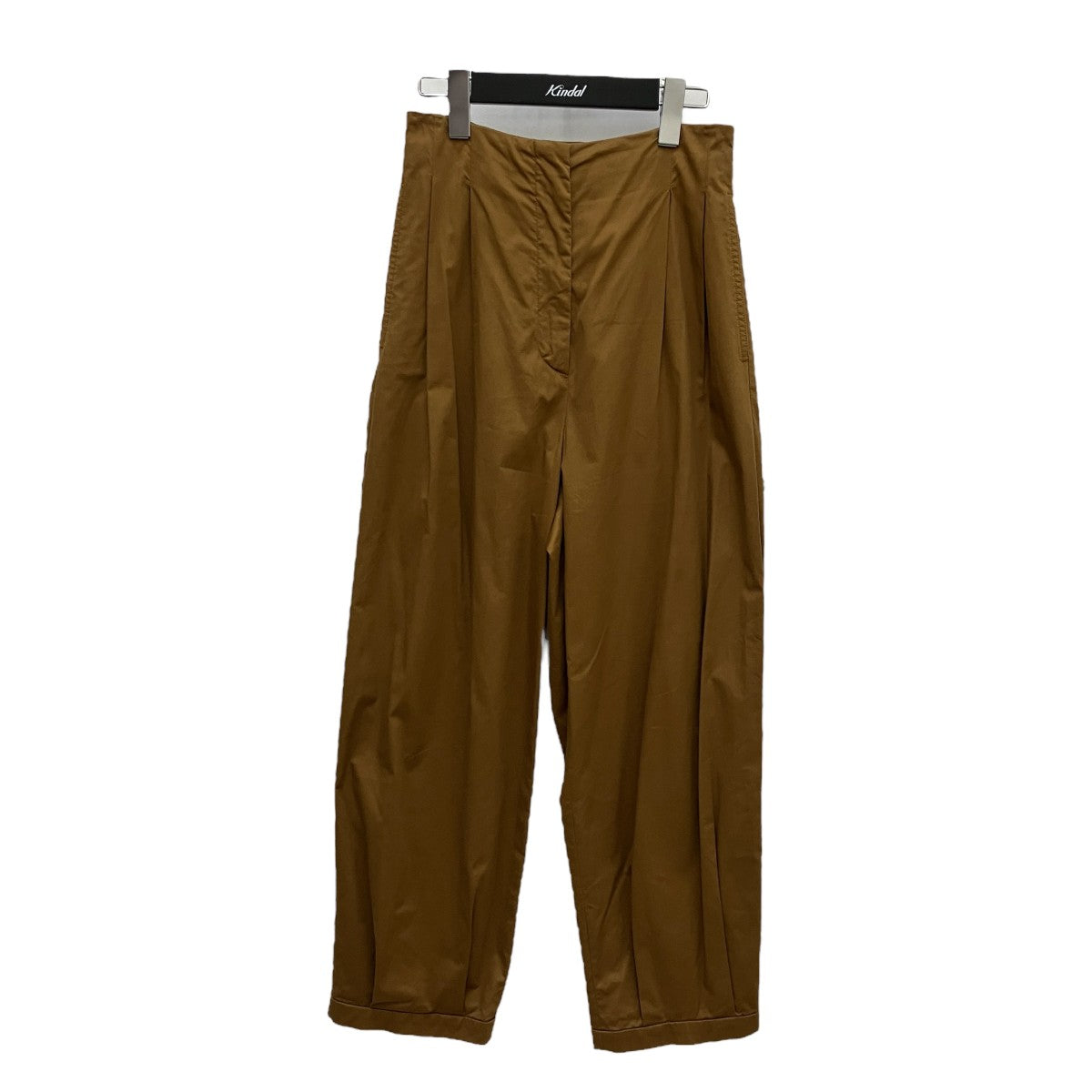 MaxMara(マックスマーラ) タックパンツ ブラウン サイズ 36
