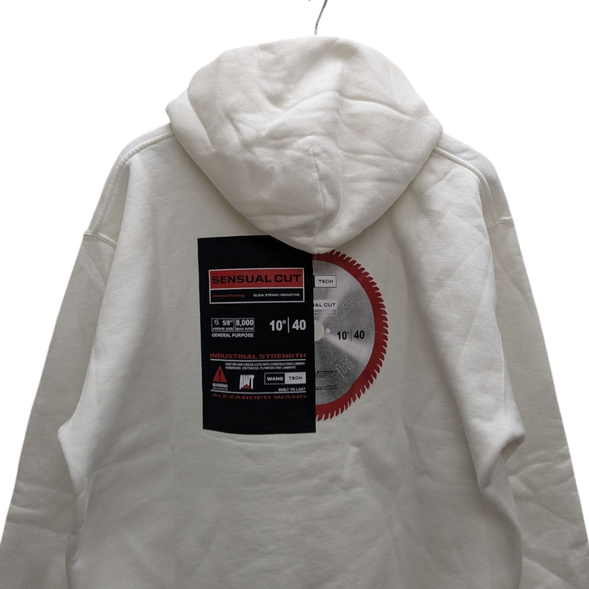 alexander wang ベロアコーデュロイパーカー XSサイズホワイト org.jpg