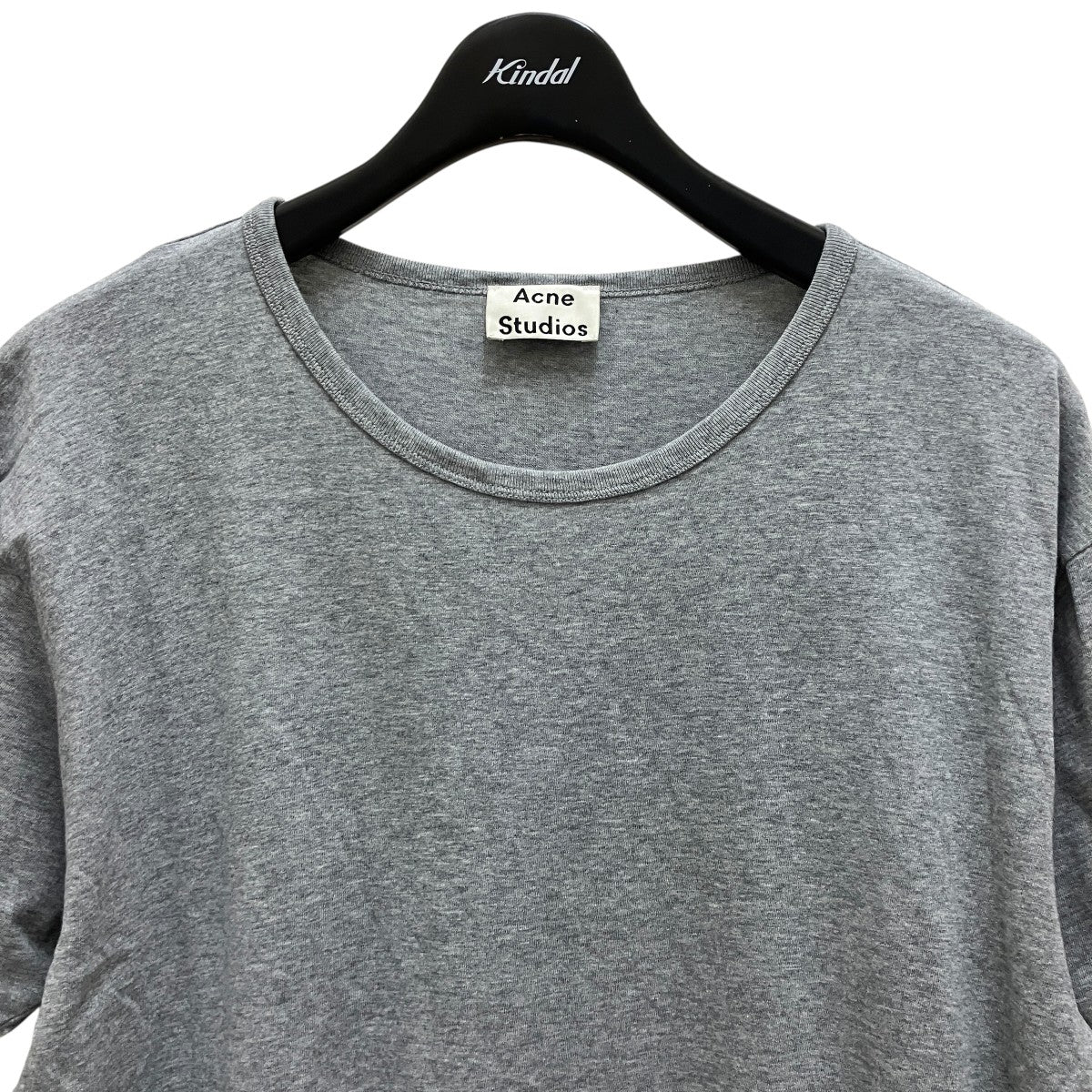 【Acne studios】アクネ Tシャツ コットン レイヤー 長袖 グレー 長袖 Acne Studios(アクネストゥディオス) Tシャツ・カットソー