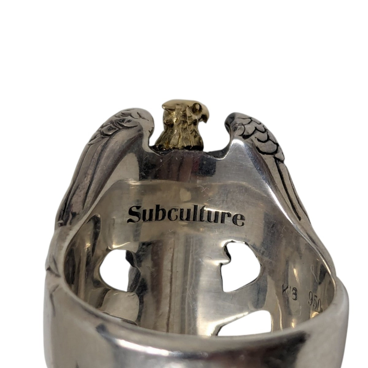 Subculture(サブカルチャー) EAGLE SKULL RINGイーグルスカル