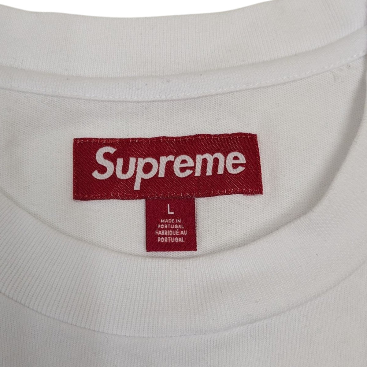 Supreme ホワイト 長袖カットソー M Supreme(シュプリーム) 25SS Small Box L S Teeスモールボックス